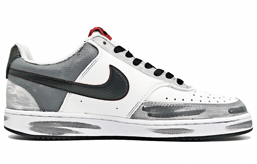 Nike Court Vision 1 Wear resistant And Lightweight Low top Skateboard Shoes Men's Black Gold купить в интернет-магазине Yoocart с быстрой доставкой по России.