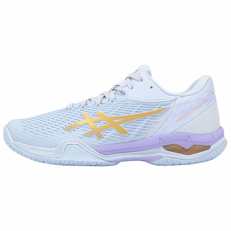 Asics Court Control FF 3 Breathable Low top Tennis Shoes Women's Blue Purple купить в интернет-магазине Yoocart с быстрой доставкой по России.