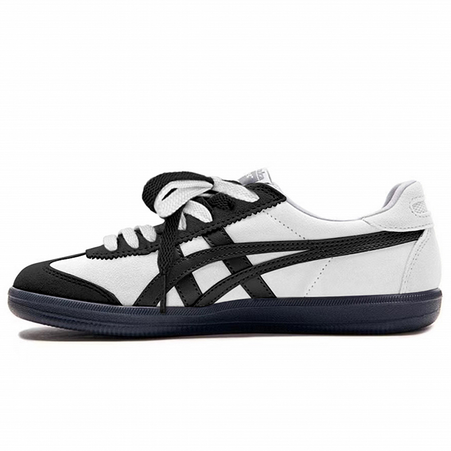 Onitsuka Tiger Tokuten Slip Resistant Abrasion Resistant Low top Skateboard Shoes Unisex White Black купить в интернет-магазине Yoocart с быстрой доставкой по России.