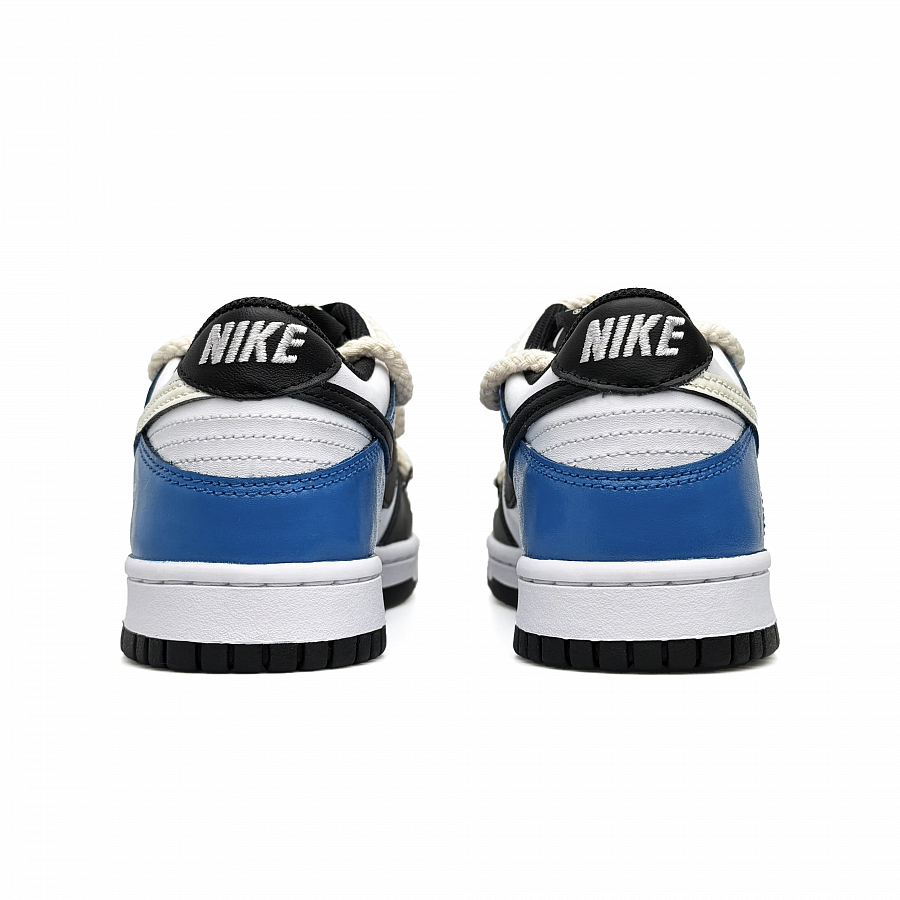 Nike Dunk Blue Lightning 2.0 Abrasion Resistant, Lightweight, And Breathable Low top Skateboard Shoes Unisex White Blue купить в интернет-магазине Yoocart с быстрой доставкой по России.