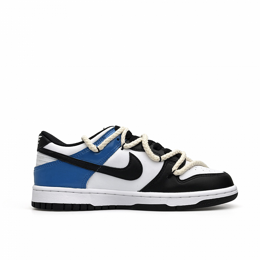 Nike Dunk Blue Lightning 2.0 Abrasion Resistant, Lightweight, And Breathable Low top Skateboard Shoes Unisex White Blue купить в интернет-магазине Yoocart с быстрой доставкой по России.