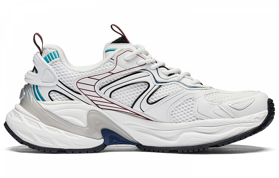 Kappa Wind Chaser 2 Back to Back Anti Slip Wear Resistant Low Top Chunky Sneakers Unisex Classic White купить в интернет-магазине Yoocart с быстрой доставкой по России.