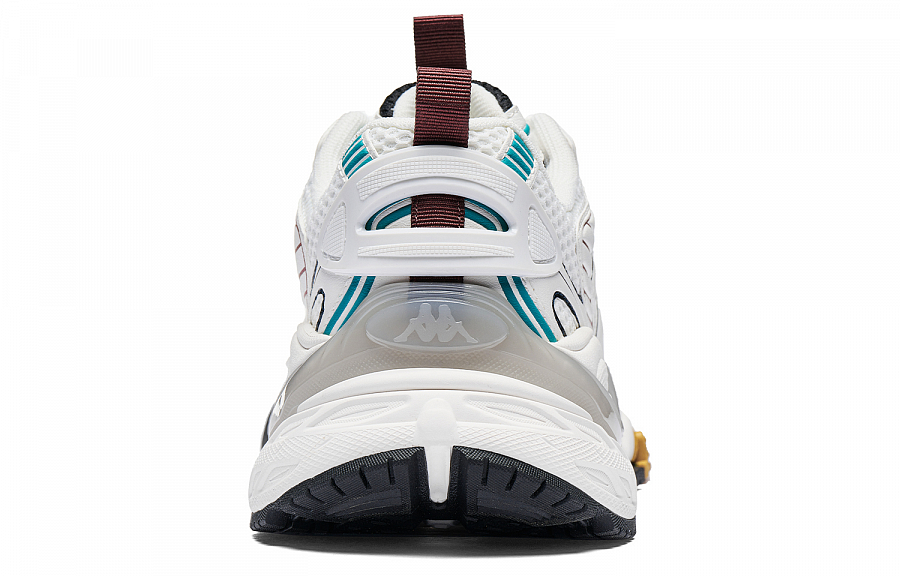 Kappa Wind Chaser 2 Back to Back Anti Slip Wear Resistant Low Top Chunky Sneakers Unisex Classic White купить в интернет-магазине Yoocart с быстрой доставкой по России.