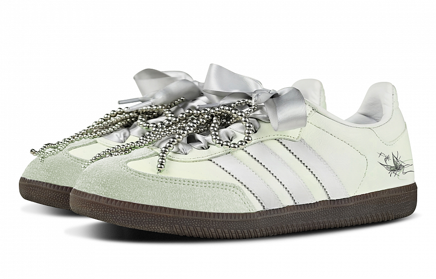 Adidas Originals SAMBA OG Low top Skateboard Shoes Unisex Light Green купить в интернет-магазине Yoocart с быстрой доставкой по России.