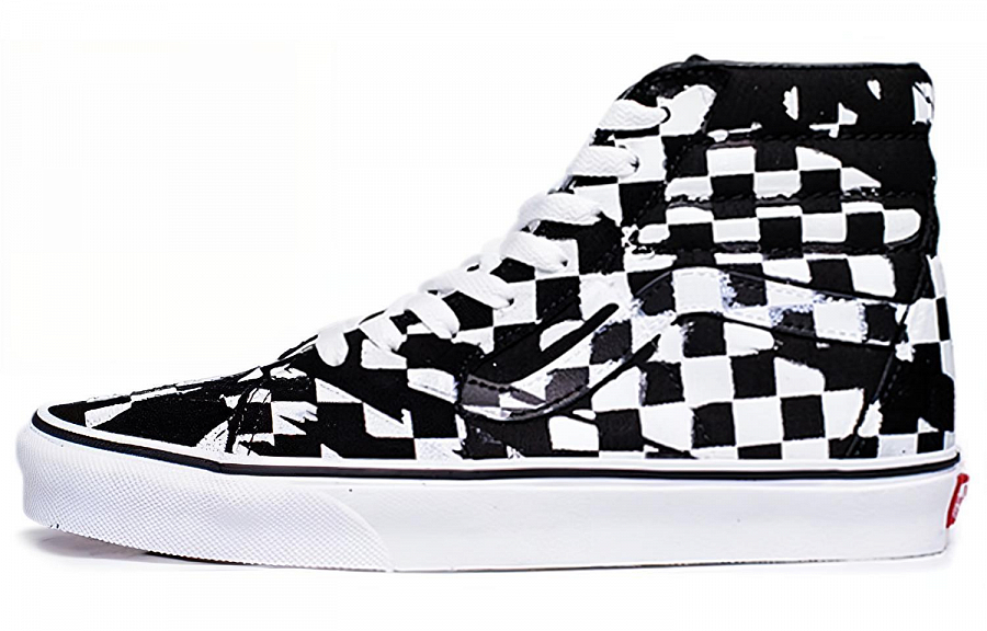 Sk8 Vans-Hi 'Overprint Checkboard' купить в интернет-магазине Yoocart с быстрой доставкой по России.