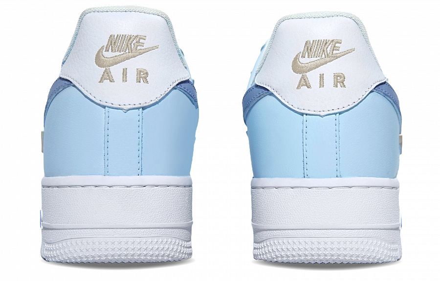 Nike Air Force 1 Abrasion Resistant Low Top Skateboard Shoes Women's Light Blue купить в интернет-магазине Yoocart с быстрой доставкой по России.