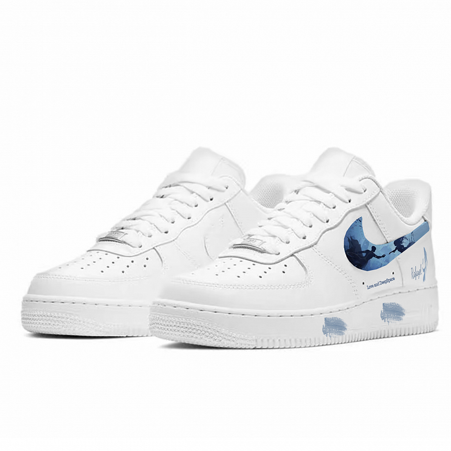 Nike Air Force 1 Abrasion Resistant Low Top Skateboard Shoes Unisex White купить в интернет-магазине Yoocart с быстрой доставкой по России.