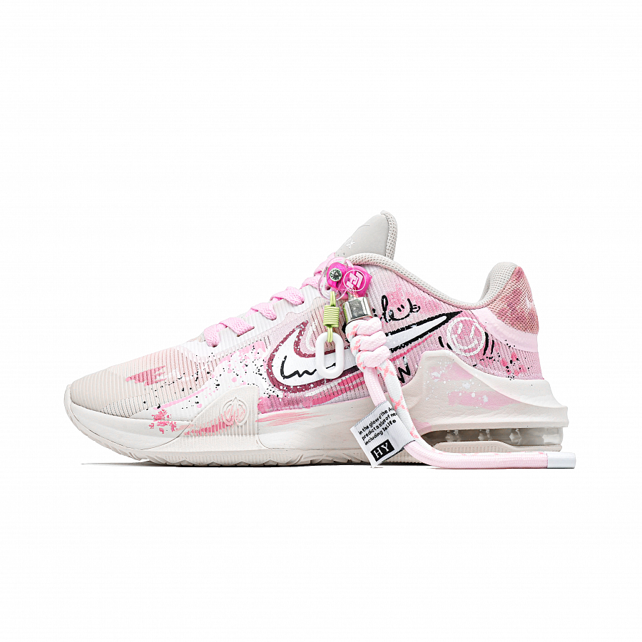 Nike Air Max Impact 4 Adventure Smile Cushioning, Wear Resistant Low Top Basketball Shoes Men's Pink купить в интернет-магазине Yoocart с быстрой доставкой по России.