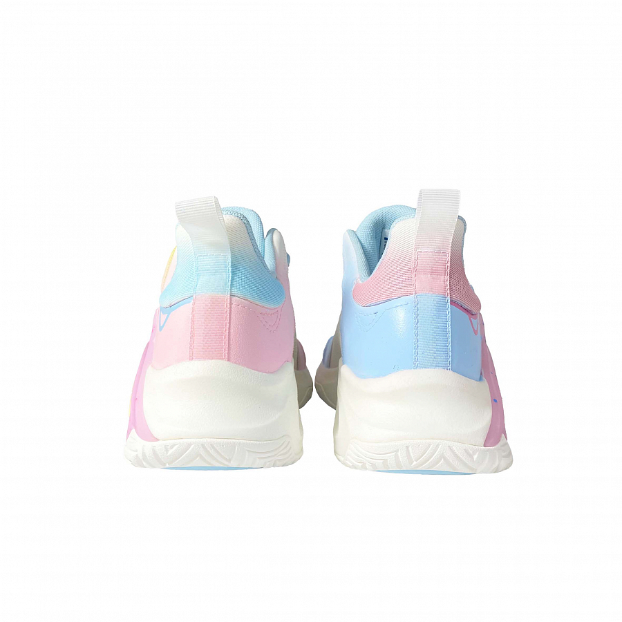 Anta Airspace 4 Slip Resistant, Abrasion Resistant, Breathable Low Top Basketball Shoes Men's Pink Blue Mismatched купить в интернет-магазине Yoocart с быстрой доставкой по России.