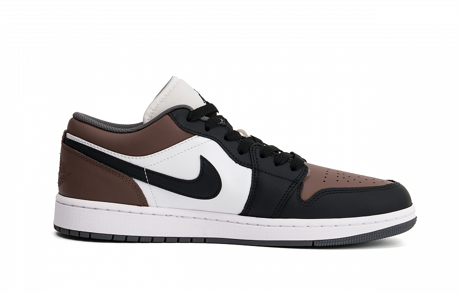 Jordan Air Jordan 1 Cushioning, Wear Resistant Low top Vintage Basketball Shoes Unisex Mocha купить в интернет-магазине Yoocart с быстрой доставкой по России.