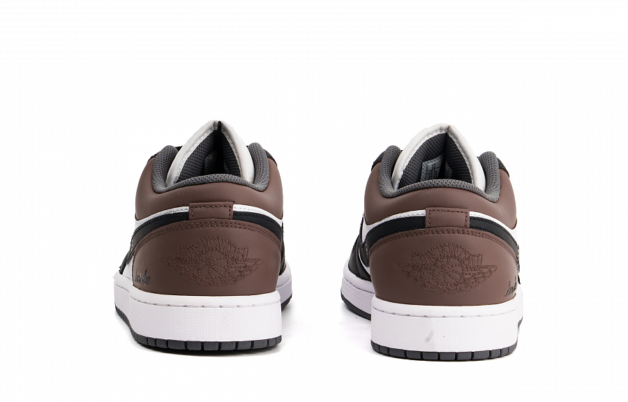 Jordan Air Jordan 1 Cushioning, Wear Resistant Low top Vintage Basketball Shoes Unisex Mocha купить в интернет-магазине Yoocart с быстрой доставкой по России.