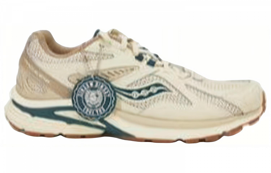 Teenie Weenie x Saucony Kinvara 4 Re Blossom Cushioned Wear-Resistant Breathable Low-Top Casual Shoes Unisex Beige купить в интернет-магазине Yoocart с быстрой доставкой по России.